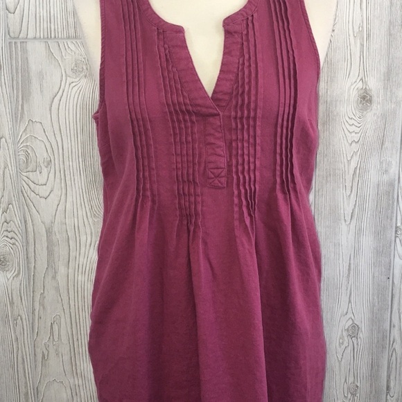 SONOMA Long Tunic Top Magenta Purple Size Medium - Picture 3 of 8